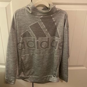 Adidas gray hoodie